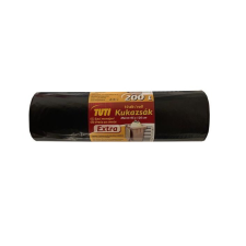 Tuti Extra Szemeteszsák 200 l (10 db / tekercs) - Fekete (PDP_026) tisztító- és takarítószer, higiénia