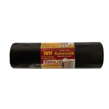 Tuti Szemeteszsák, extra erős, 200 l, 10 db, TUTI "Extra" tisztító- és takarítószer, higiénia