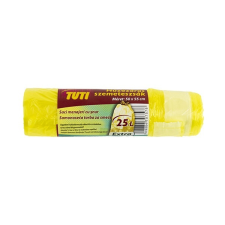 Tuti Szemeteszsák TUTI Extra 25 literes húzózáras 50x55cm 20 db/tekercs tisztító- és takarítószer, higiénia