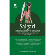 Tutte le avventure di Sandokan – Emilio Salgari idegen nyelvű könyv