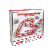  Tűzoltó autópálya puzzle pályával autópálya és játékautó