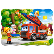  Tűzoltók a mentésre 30 darabos puzzle gyerekeknek puzzle, kirakós