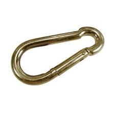  Tűzoltókarabiner 7x70mm horganyzott barkácsolás, csiszolás, rögzítés