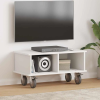  TV állvány Fehér 68,5 x 35 x 35 cm Faanyag