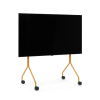  TV állvány kerekekkel, talpas, Moon Rollin' Regular, 40″-60″, narancssárga