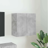  TV Fali Szekrény Beton Szürke 59,5 x 31 x 60 cm Faanyag