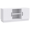  TV szekrény Fehér 102 x 34,5 x 47 cm Szerelt Fa