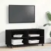  TV szekrény Fekete 90 x 35 x 40.5 cm Faanyag
