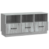  TV szekrény fiókkal Szürke Sonoma 102 x 34,5 x 47 cm Szerelt Fa
