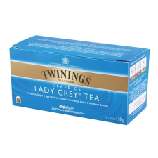 TWININGS Fekete tea. 25x2 g, TWININGS Lady grey KHK277 tea