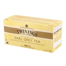 TWININGS Fekete tea, 25x2 g, TWININGS &quot;Earl grey&quot; tea