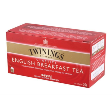 TWININGS Fekete tea, 25x2 g, TWININGS &quot;English Breakfast&quot; tea
