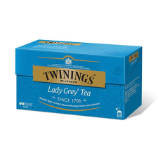  TWININGS Fekete tea. 25x2 g, TWININGS &quot;Lady grey&quot; tea