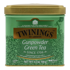 TWININGS GUNPOWDER ZÖLD TEA FÉMDOBOZOS tea