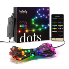 Twinkly Dots TWD200STP-BEU Beltéri LED Fényfüzér 10m - RGB karácsonyfa izzósor