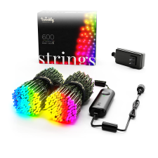Twinkly Strings TWS600SPP Kül-/Beltéri LED Fényfüzér 48m - RGBW karácsonyfa izzósor