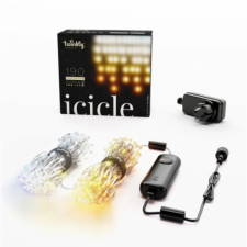 Twinkly Twinky Inteligentne Beltéri LED fényfüggöny 5m - Fehér (TWI190GOP-TEU) karácsonyfa izzósor
