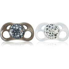 Twistshake Orthodontic 6m+ cumi Black+White 2 db cumi