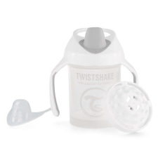 Twistshake Twistshake Mini Itatópohár gyümölcs mixer betéttel 230ml 4hó+ #fehér itatópohár