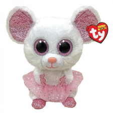 TY Inc. Ty Beanie Boos: Nina egér plüss figura - 24 cm (36488) plüssfigura