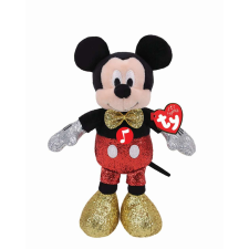 Ty. Plusz TY 25 cm-es sapkás babák Disney Mickey csillogással és hangokkal plüssfigura