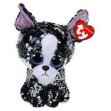 Ty. TY BOOS plüss figura PORTIA flitteres terrier 15 cm plüssfigura