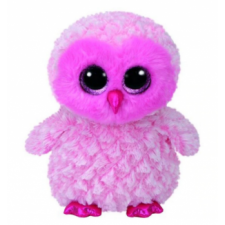 Ty. TY BOOS plüss figura TWIGGY rózsaszín bagoly 24 cm plüssfigura