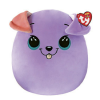 Ty. Ty Squishy Beanies párna alakú plüss figura BITSY, 30 cm - lila kutya
