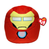 Ty. Ty Squishy Beanies párna alakú plüss figura Marvel IRON MAN, 22 cm