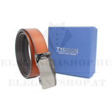  Tycoon férfi bőr öv díszdobozban - Caramell ajándéktárgy