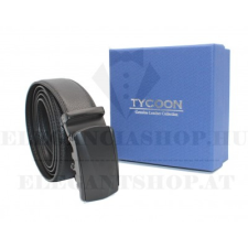  Tycoon férfi bőr öv - Fekete ajándéktárgy