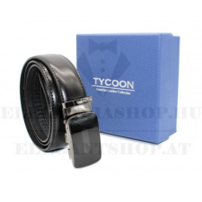  Tycoon férfi bőr öv - Fekete ajándéktárgy