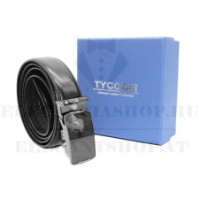  Tycoon férfi bőr öv - Fekete ajándéktárgy