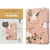 Tyndale House Publishers Biblia Compacta Ntv de Zíper, Con Filament (Sentipiel, Jardín Coral) (Kniha)
