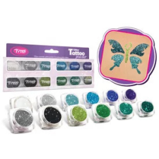  Tytoo Csillámpor szett 12db Legszebb hideg színek válogatása szépségszalon