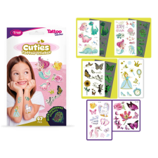 TyToo Cuties tetoválás matrica szett 47db / csomag (TY50273) (5999094502734) szépségszalon