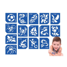 TyToo Sablon szett - fiúknak - 15 db-os csillámtetoválás
