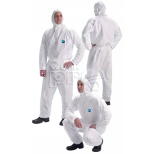 Tyvek Dupont Overál Tyvek dual antisztatikus : hátul szellőző elöl vegyszerálló fehér M munkaruha