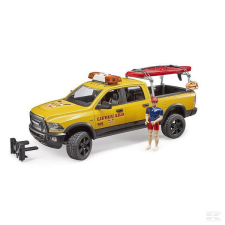  U02506 RAM 2500 Power Wagon vízimentő figurával és álló szörfdeszkával autópálya és játékautó