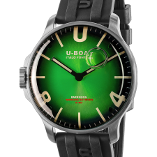 U-Boat 8702/D Darkmoon Green SS Soleil 44mm 5ATM, férfi karóra