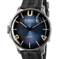 U-Boat 8704/D Darkmoon Blue SS Soleil Mens Watch 44mm 5ATM, karóra