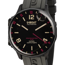U-Boat 8841 Capsoil Doppiotempo DLC GMT 45mm 10ATM, karóra
