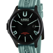U-Boat 9526 Darkmoon Aqua IPB Mens Watch 44mm 5ATM, karóra