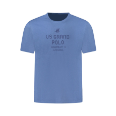 U.S. GRAND US GRAND FÉRFI RÖVID UJJÚ PÓLÓ, KÉK
