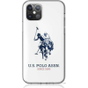 U.S. POLO ASSN. US Polo Shiny Big Logo iPhone 12 / 12 Pro Telefon tok - Fehér (106827)