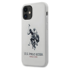 U.S. POLO ASSN. US Polo USHCP12SSLHRWH iPhone 12 mini 5,4" fehér Silicone Collection tok