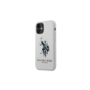 U.S. POLO ASSN. US Polo USHCP12SSLHRWH iPhone 12 mini készülékhez 5,4" Silicone Collection tok fehér (311649)
