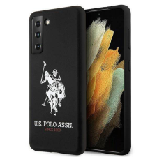 U.S. POLO ASSN. US Polo USHCS21SSLHRBK S21 G991 fekete szilikon logós tok tok és táska