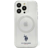 U.S. POLO ASSN. US Polo USHMP15SUCIT iPhone 15 6.1" átlátszó MagSafe tok
