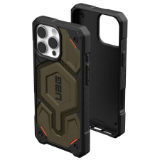 UAG Monarch Pro Kevlar Element Green iPhone 16 Pro Max tok tok és táska